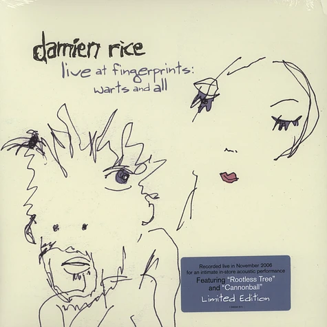 Damien Rice - Live At Fingerprints: Warts & All