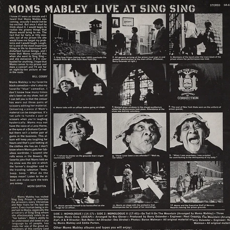 Moms Mabley - Live At Sing Sing