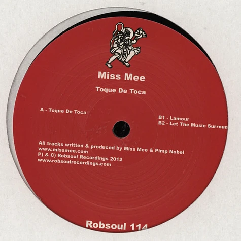 Miss Mee - Toque De Toca
