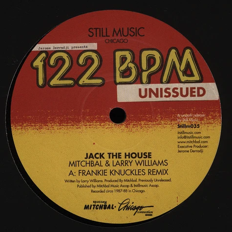 Mitchbal & Larry Williams - Jack The House