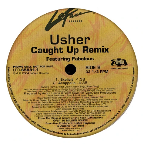 Usher - Caught Up / Caught Up Remix