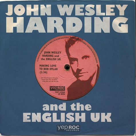 John Wesley Harding - Making Love To Bob Dylan