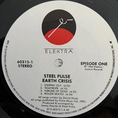 Steel Pulse - Earth Crisis