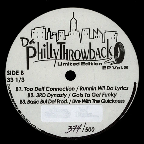 Da Philly Throwback - Volume 2