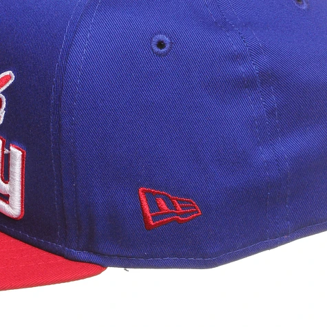 New Era - New York Giants Script Logo Snapback Cap
