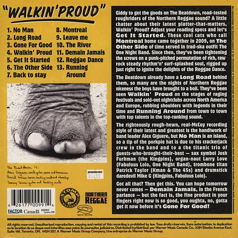 The Beatdown - Walkin' Proud