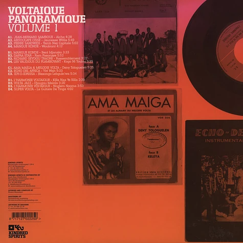 Voltaique Panoramique - Volume 1: Popular Music In Ouagdougou & Bobo-Dioulasso 1968-1978