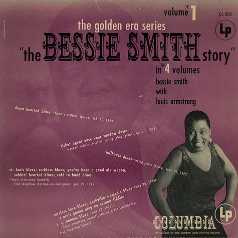 Bessie Smith With Louis Armstrong - The Bessie Smith Story - Vol.1