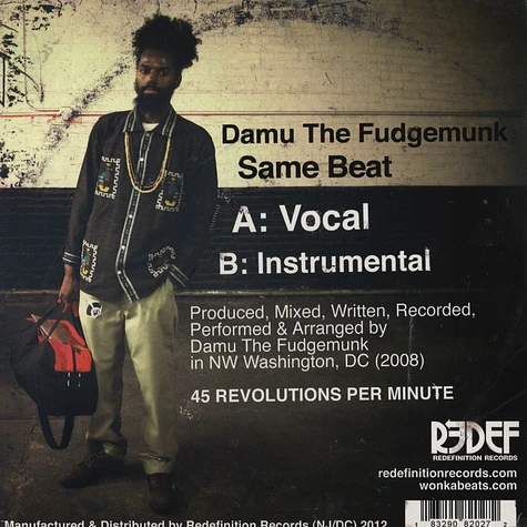 Damu The Fudgemunk - Same Beat