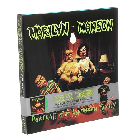 Marilyn Manson - Portrait Of An American Family Vinyl + T-Shirt Box