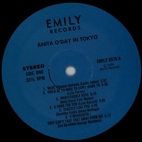 Anita O'Day - In Tokyo
