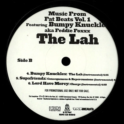 Bumpy Knuckles (Freddie Foxxx) - The lah