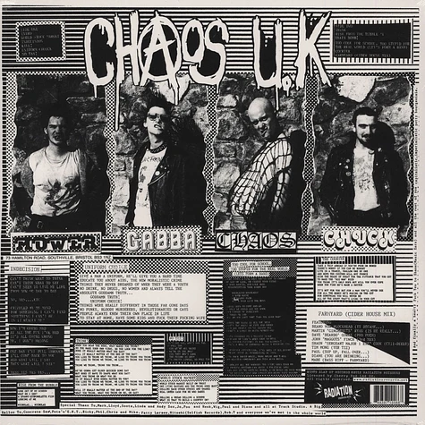 Chaos UK - Chipping Sodbury Bonfire Tapes