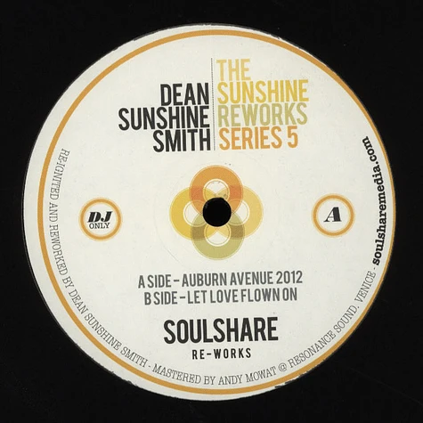 Dean Sunshine Smith - The Sunshine Reworks Series 5
