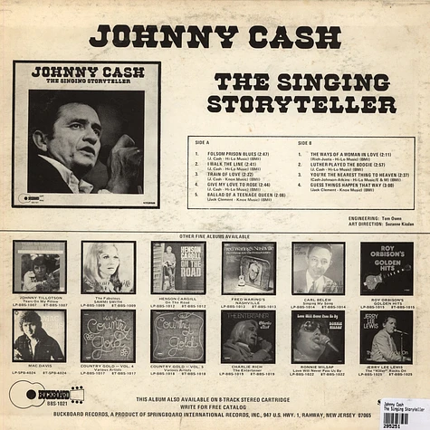 Johnny Cash - The Singing Storyteller