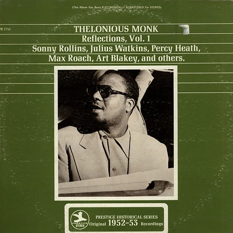 Thelonious Monk - Reflections Vol. 1