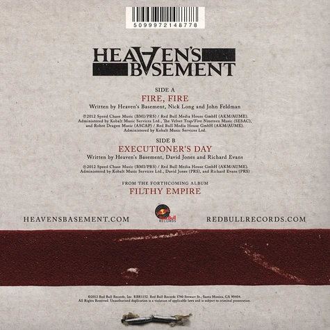Heaven’s Basement - Fire, Fire