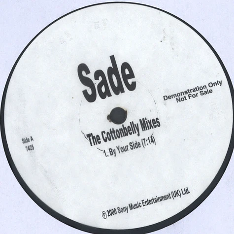 Sade - The Cottonbelly Mixes