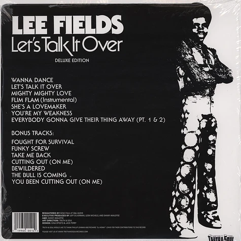 Lee Fields - Let's Talk It Over Deluxe Edition