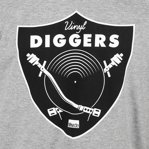 HHV - Vinyl Diggers Crest T-Shirt