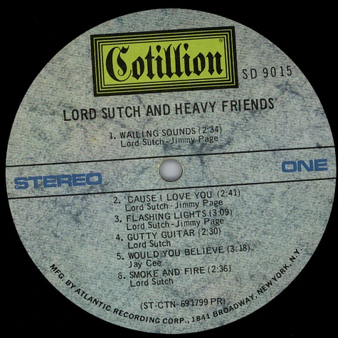 Lord Sutch And Heavy Friends - Lord Sutch And Heavy Friends