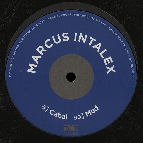 Marcus Intalex - Cabal