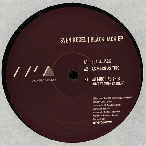 Sven Kegel - Black Jack EP