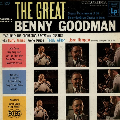 Benny Goodman - The Great Benny Goodman