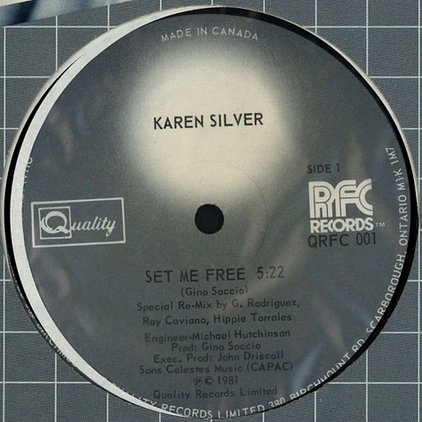 Karen Silver - Set Me Free