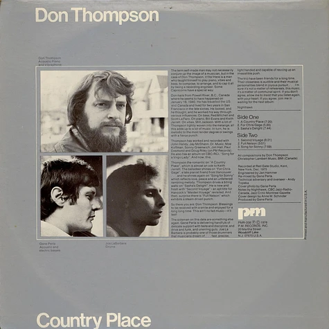 Don Thompson - Country Place