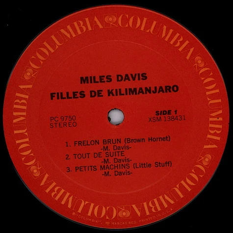 Miles Davis - Filles De Kilimanjaro