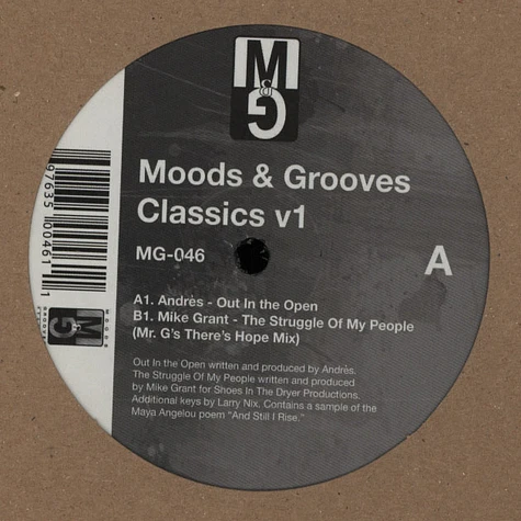 Andres / Mike Grant - Moods & Grooves Classics Volume 1