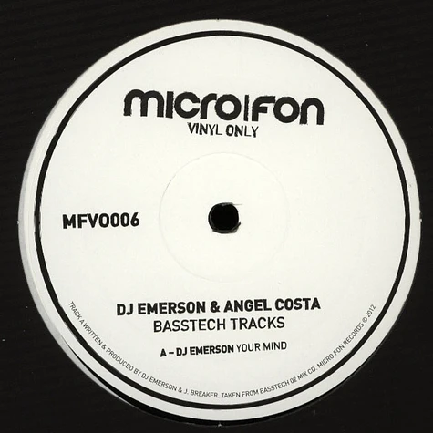DJ Emerson & Angel Costa - Basstech Tracks