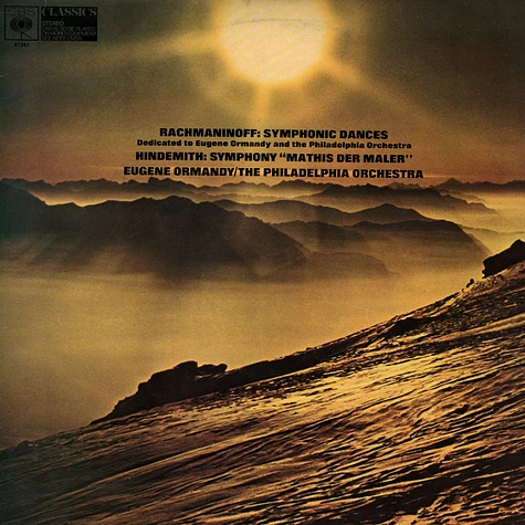 Sergei Rachmaninoff / Paul Hindemith - Eugene Ormandy / Philadelphia Orchestra - Symphonic Dances / Symphony "Mathis Der Maler"