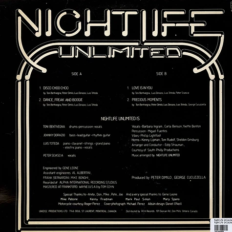 Nightlife Unlimited - Nightlife Unlimited