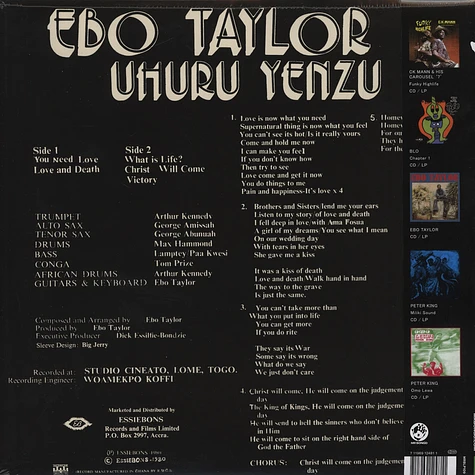 Ebo Taylor & Uhuru Yenzu - Conflict