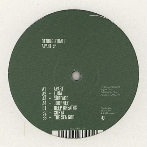 18 Bering Strait - Apart EP