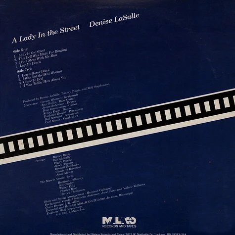 Denise LaSalle - A Lady In The Street