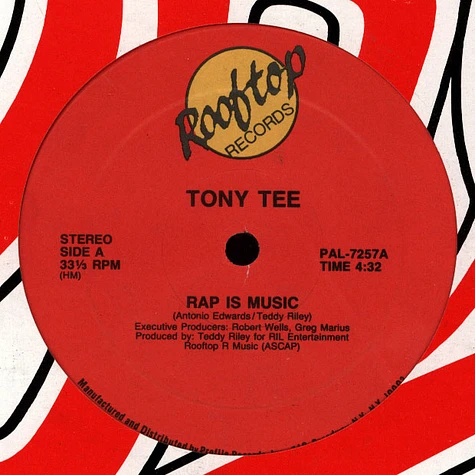 Tony Tee - Rap Is Music