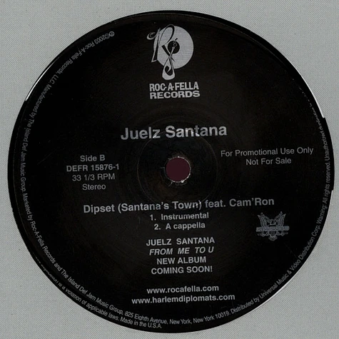 Juelz Santana - Dipset (Santana's Town)