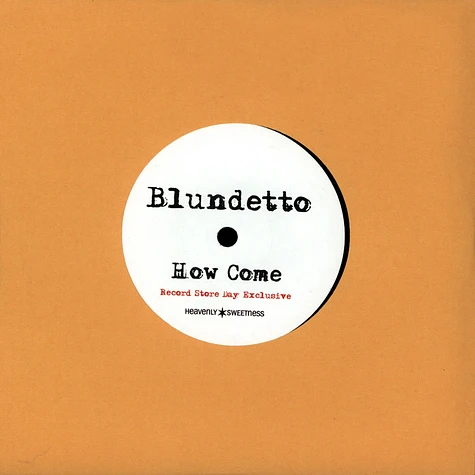 Blundetto - How Come