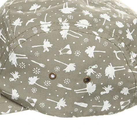 WeSC - Palm Tree 5 Panel Cap