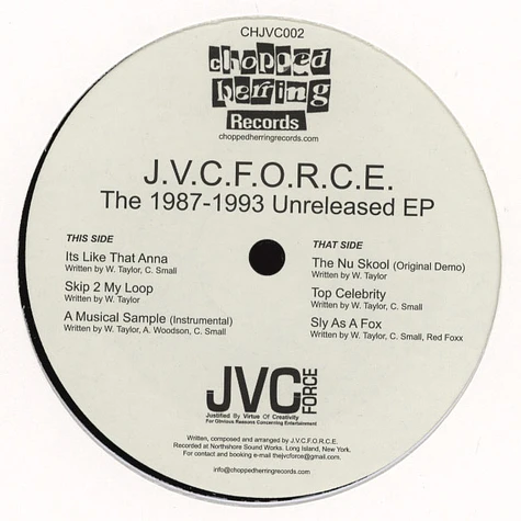 JVC Force - The 1987-1993 Unreleased EP