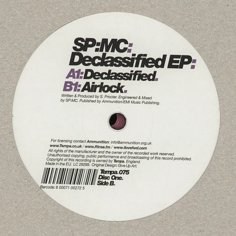 SP:MC - Declassified EP