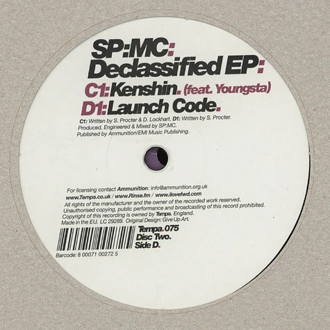 SP:MC - Declassified EP