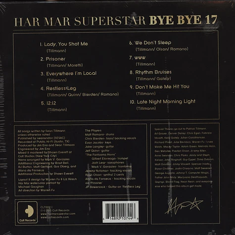 Har Mar Superstar - Bye Bye 17