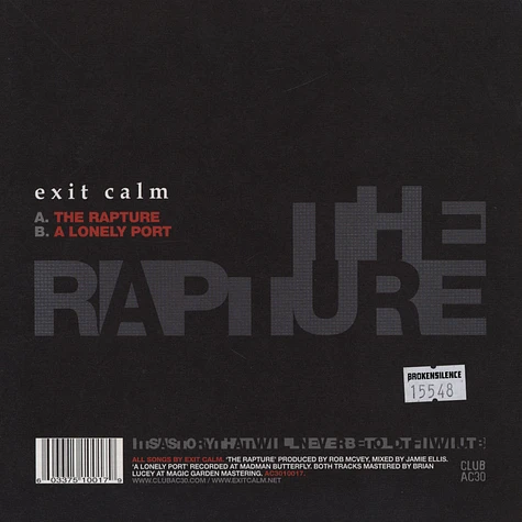 Exit Calm - The Rapture