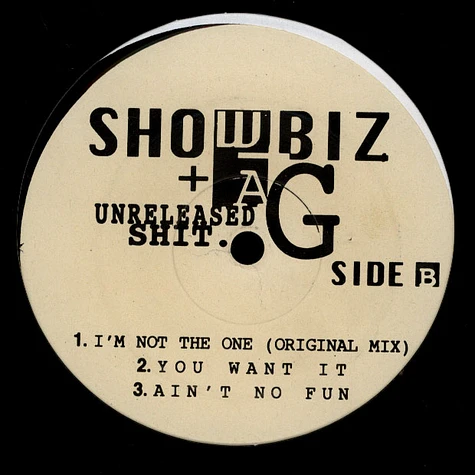 Showbiz & A.G. - Unreleased shit