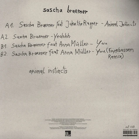 Sascha Braemer - Animal Instincts