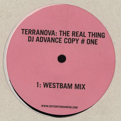 Terranova - The Real Thing
